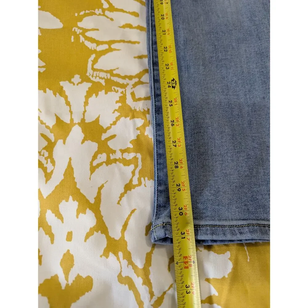 Judy Blue Mid Rise Straight Fit Women's Denim Jeans Sz 14W - Picture 9 of 15